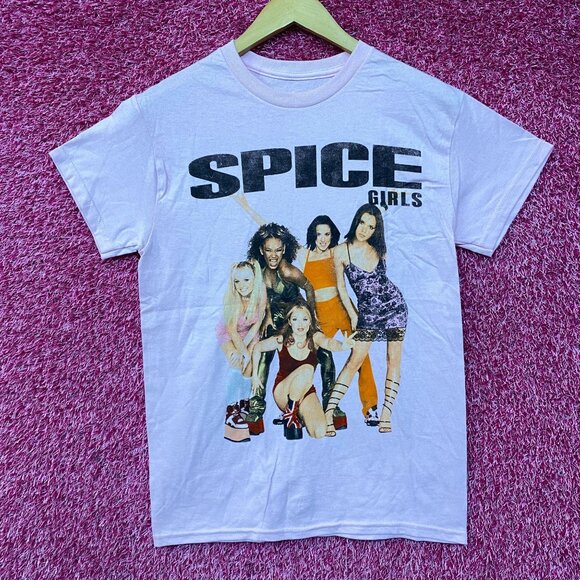 The Spice Girls Spiceworld Album Girl Group T-Shirt Small - Picture 1 of 4
